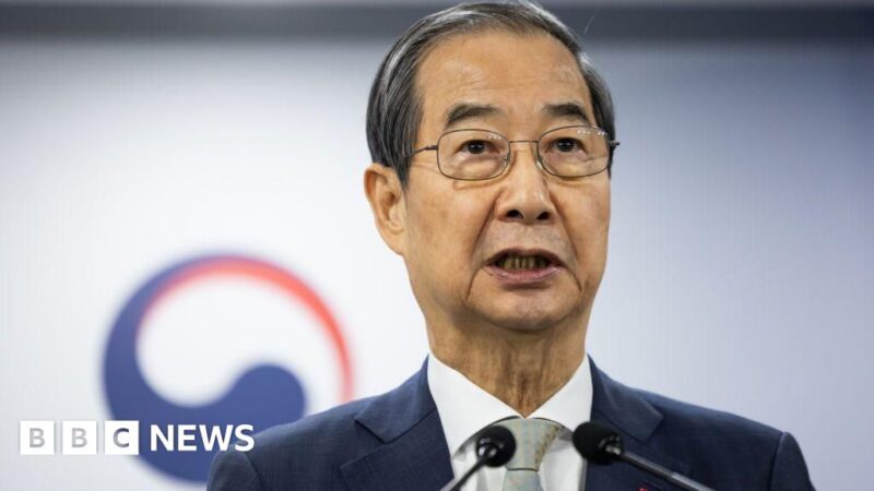 South Korea prime minister Han Duck-soo faces impeachment motion