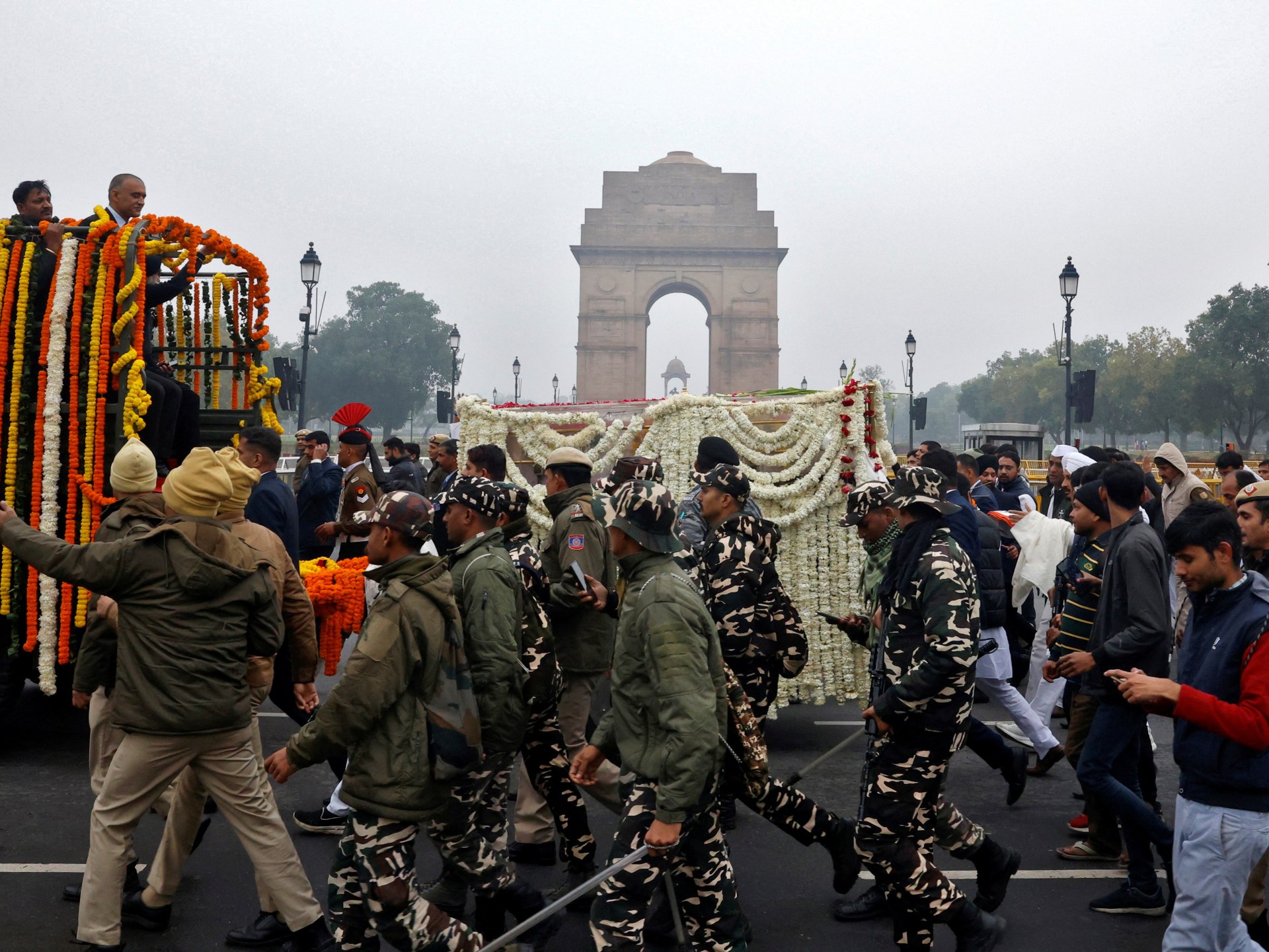 Photos: India mourns former Prime Minister Manmohan Singh in state funeral | Politics News