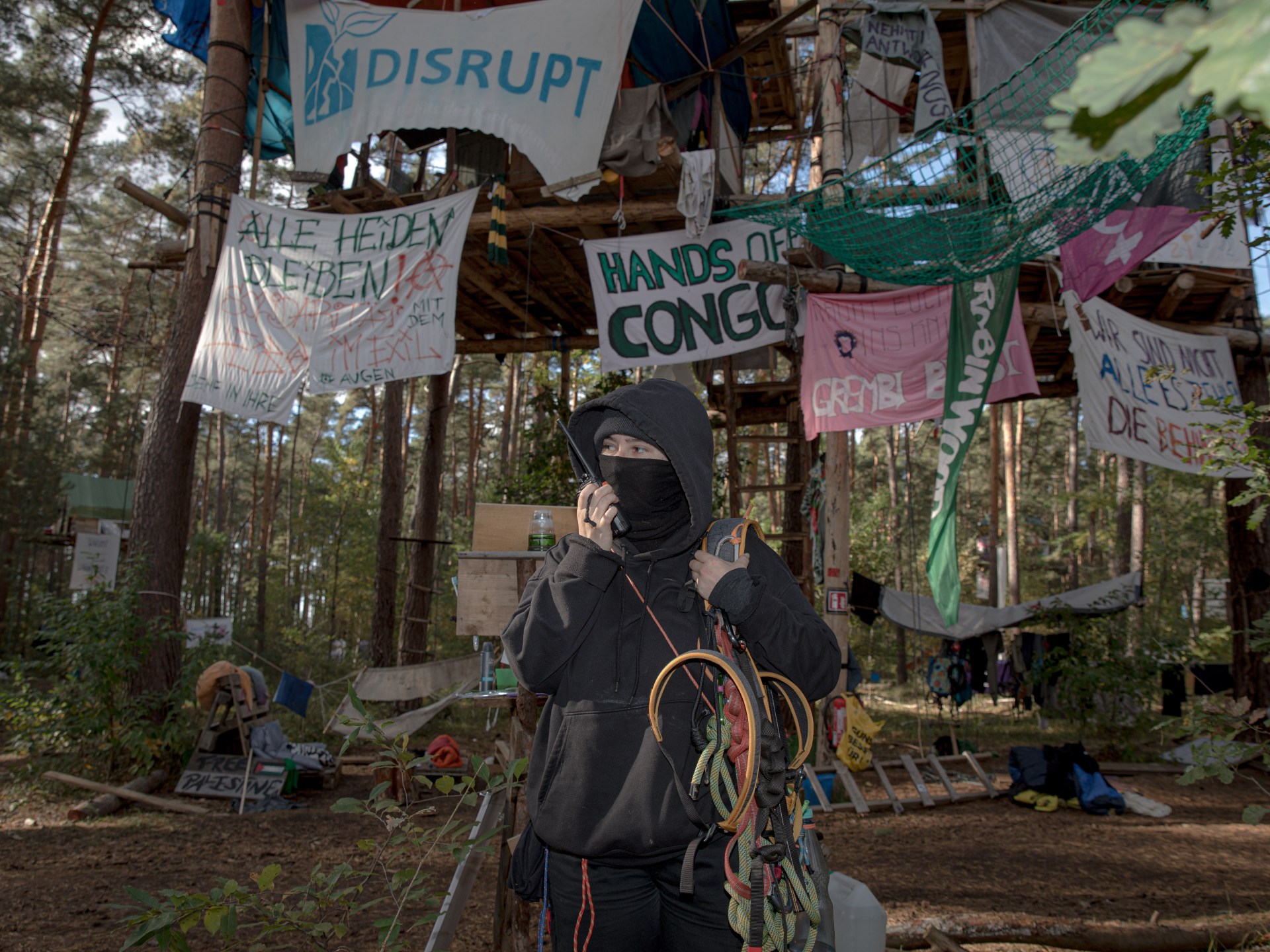 The desperate last stand to save a forest from Tesla | Environment