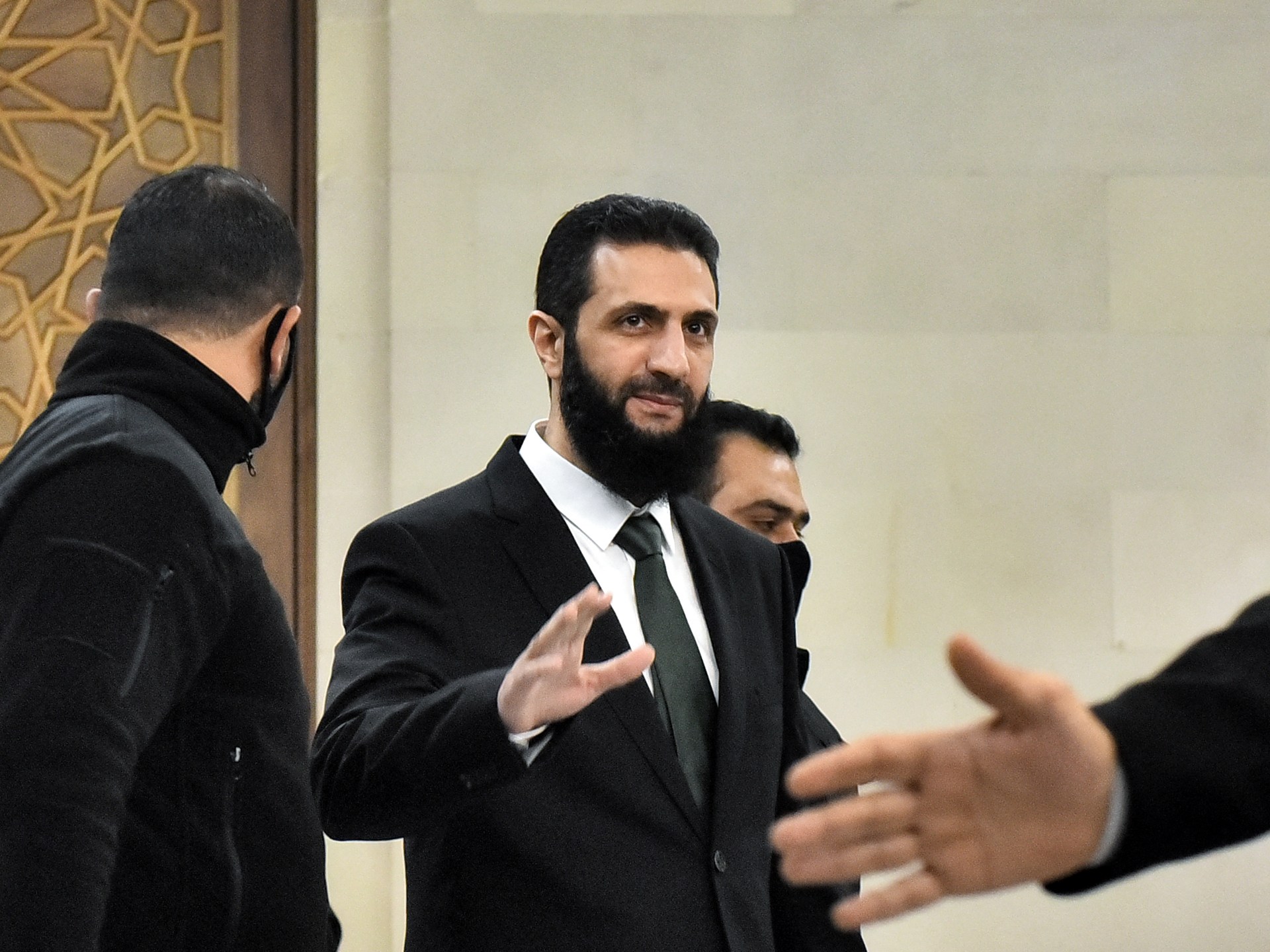 Syria’s de facto leader says holding elections could take up to four years | Syria’s War News