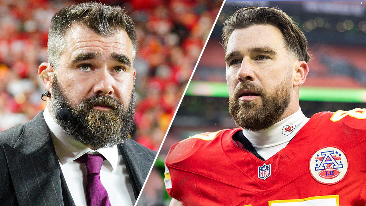 Travis, Jason Kelce critical of Ohio lawmaker’s bill outlawing flag planting on Buckeyes’ field: ‘Feels soft’