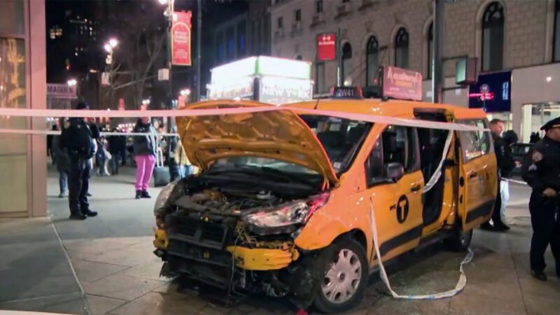 Herald Square taxi driver was having medical episode during accident