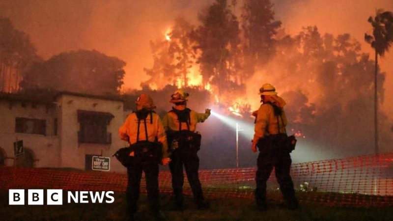 Fire evacuation order lifted for LA’s Hollywood Hills West