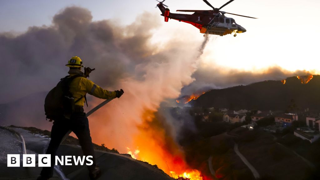 The celebrity Los Angeles area ravaged by wildfire