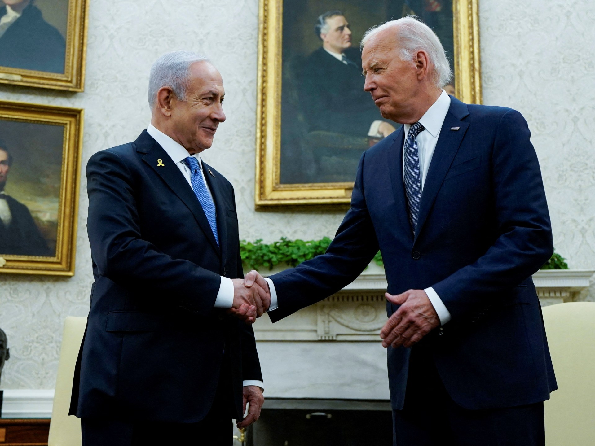 Biden showed ‘double standard’ on human rights amid Israel’s Gaza war: HRW | Human Rights News