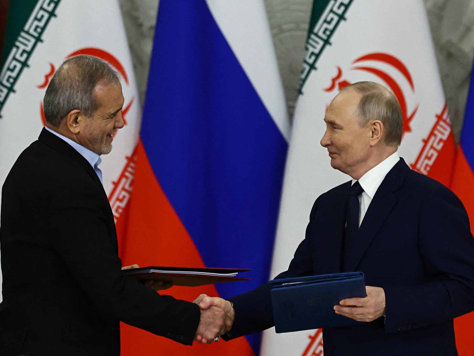 Analysis: Russia, Iran strengthen alliance after Syria setback | Politics News