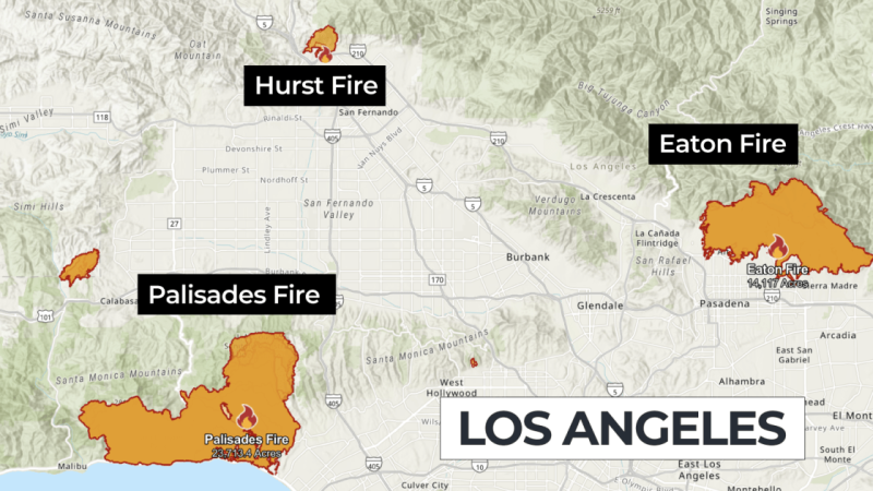 Where are the LA fires still burning, and why are they so destructive? | Climate Crisis News