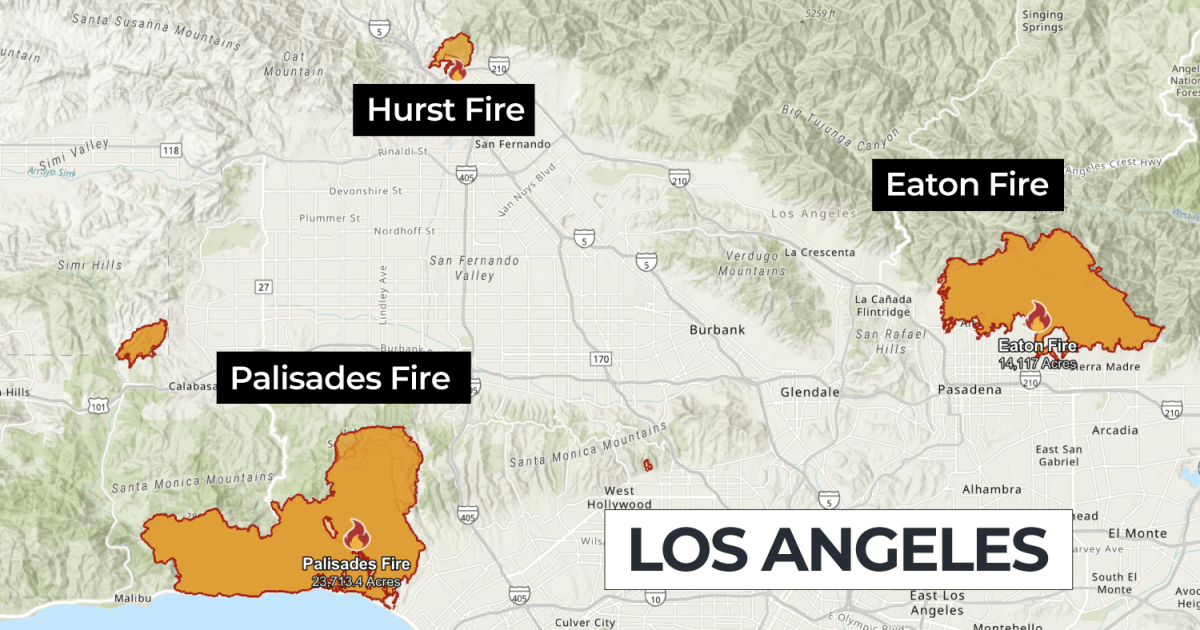 Where are the LA fires still burning, and why are they so destructive? | Climate Crisis News