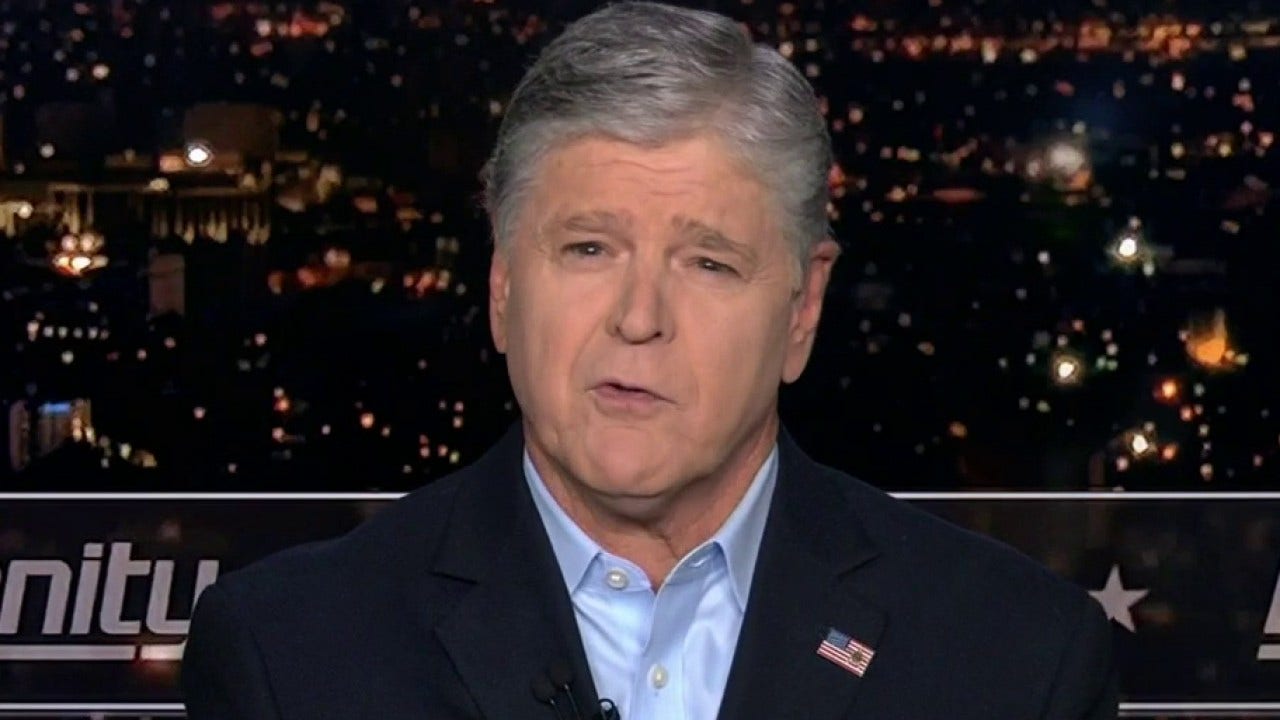 Sean Hannity calls out Biden as he prepares to leave office