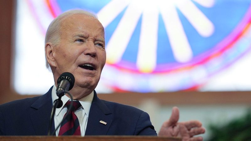 Biden tells Charleston, SC church ‘I’m not going anywhere’ on last day in office