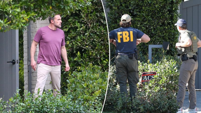 FBI visits Ben Affleck’s LA home