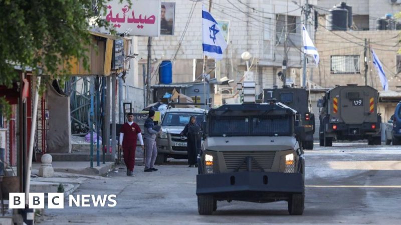 Eight Palestinians killed as Israel launches operation in Jenin