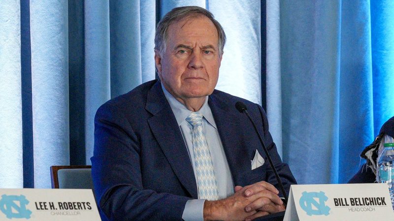 Bill Belichick focused on UNC, not worried about Patriots after his replacement got fired after 1 season