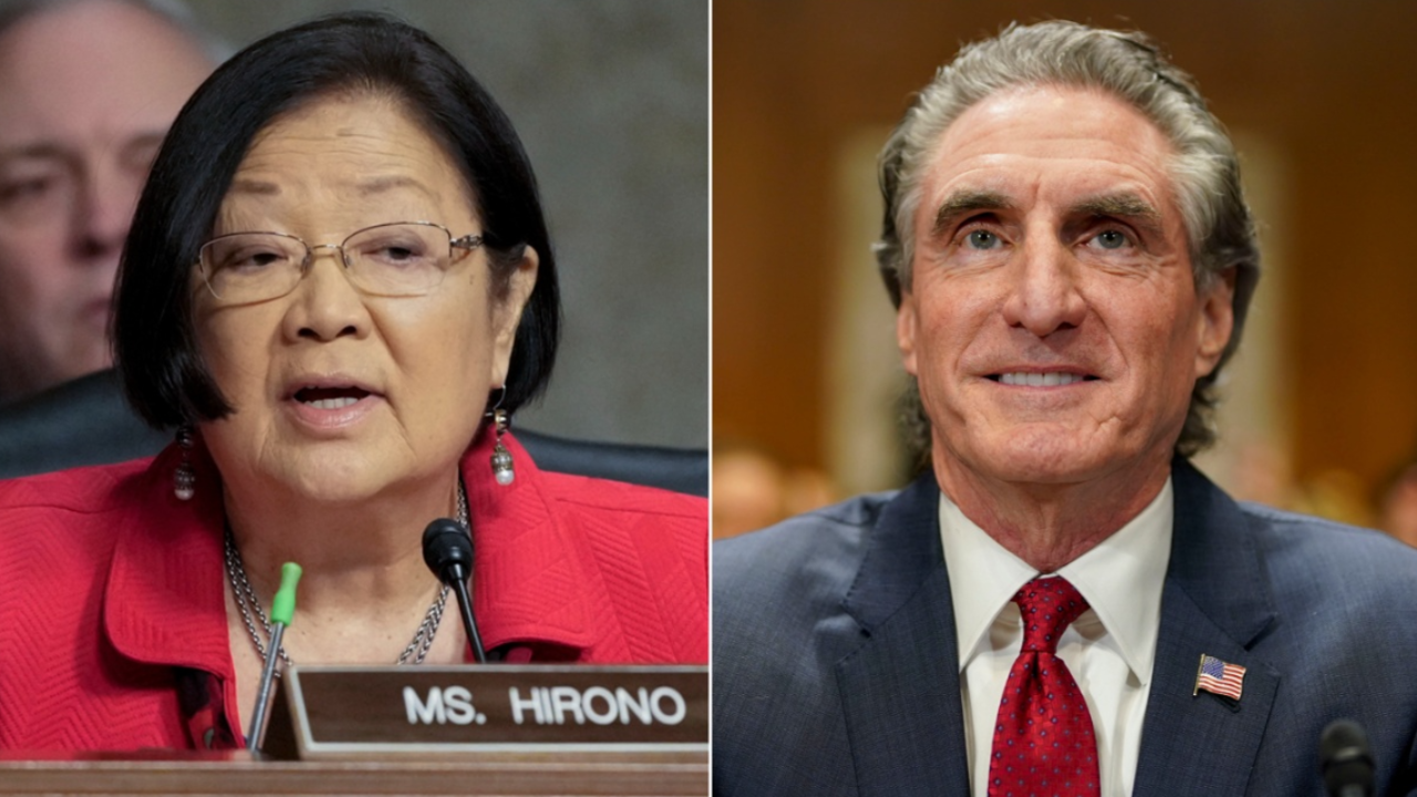 Hirono ripped for ‘deranged’ opening confirmation hearing question to Burgum: ‘This lady has issues’