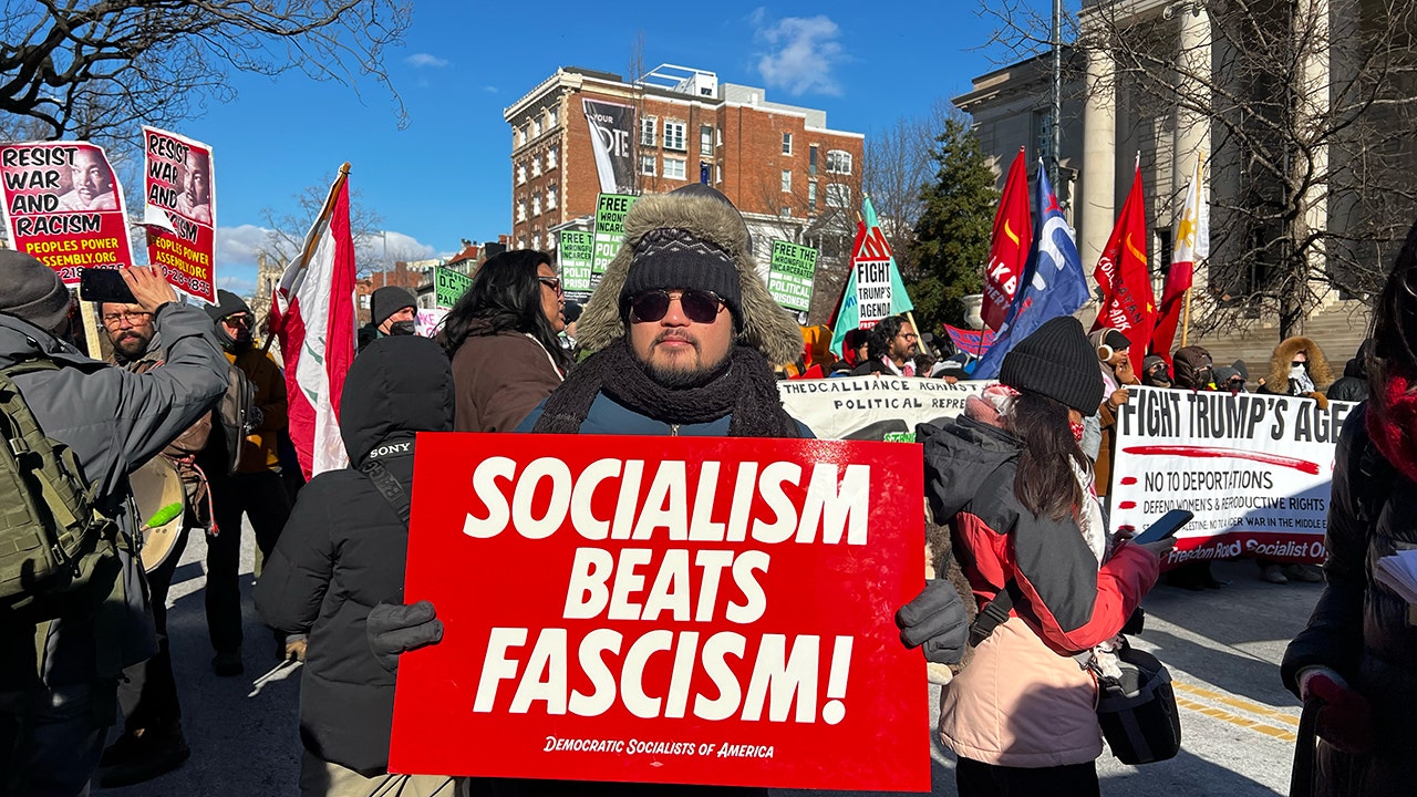 ASRA NOMANI: Pro-Russia, pro-China radicals march against Trump: ‘Proud to identify as a socialist’