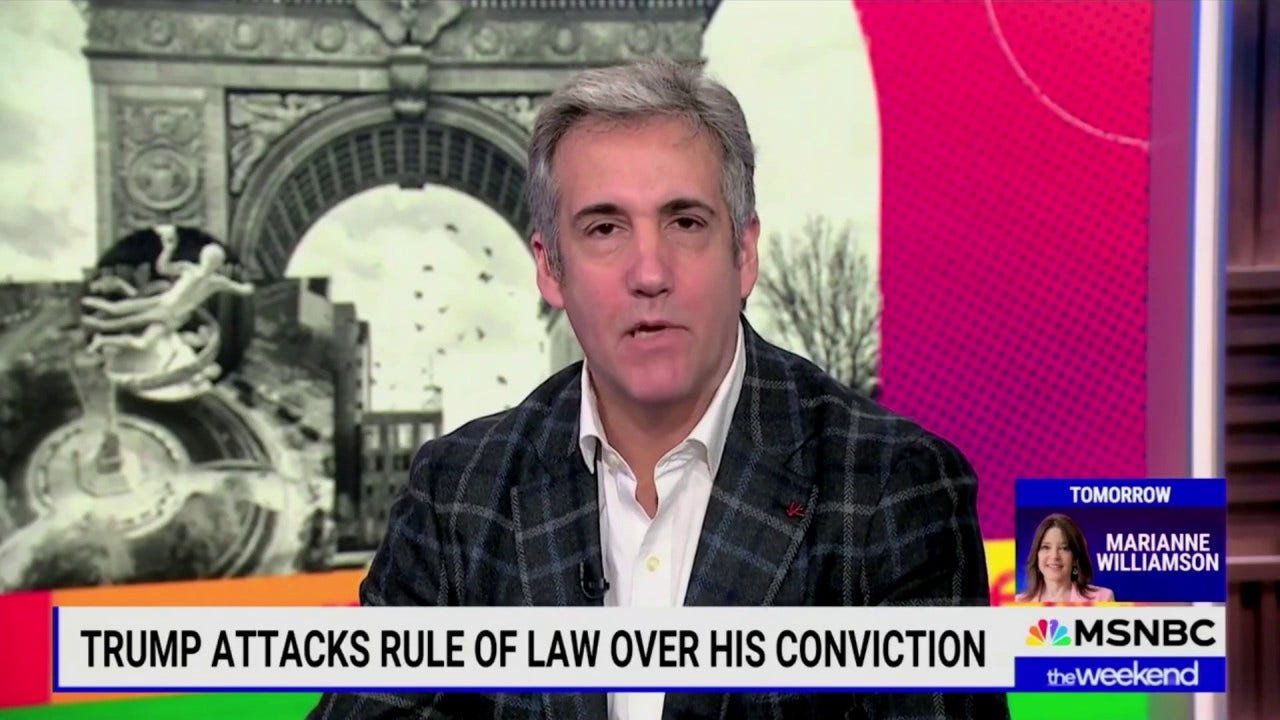 Michael Cohen pleas for Biden presidential pardon: ‘I’m somebody’s son also’