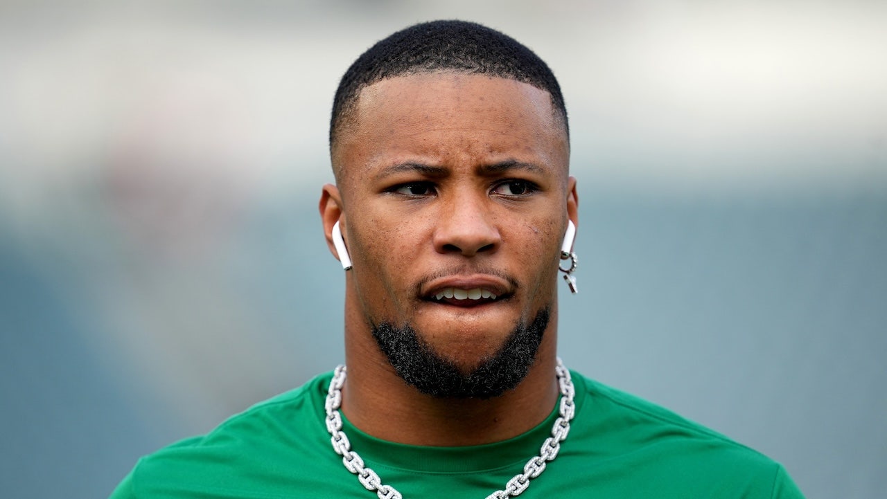 Saquon Barkley and family not happy about Eagles sitting him with chance to break NFL rushing record